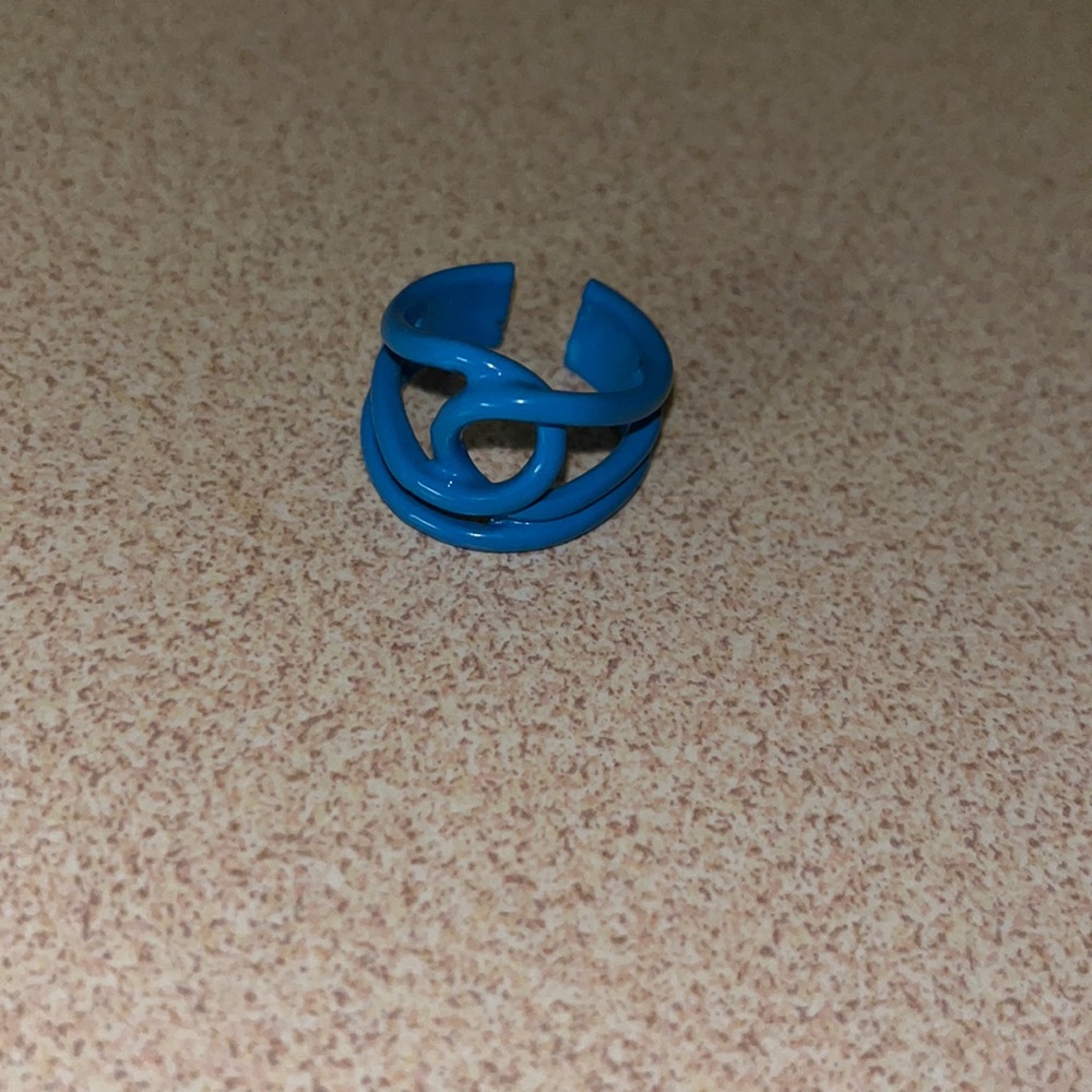 Blue ring that went viral on tiktok